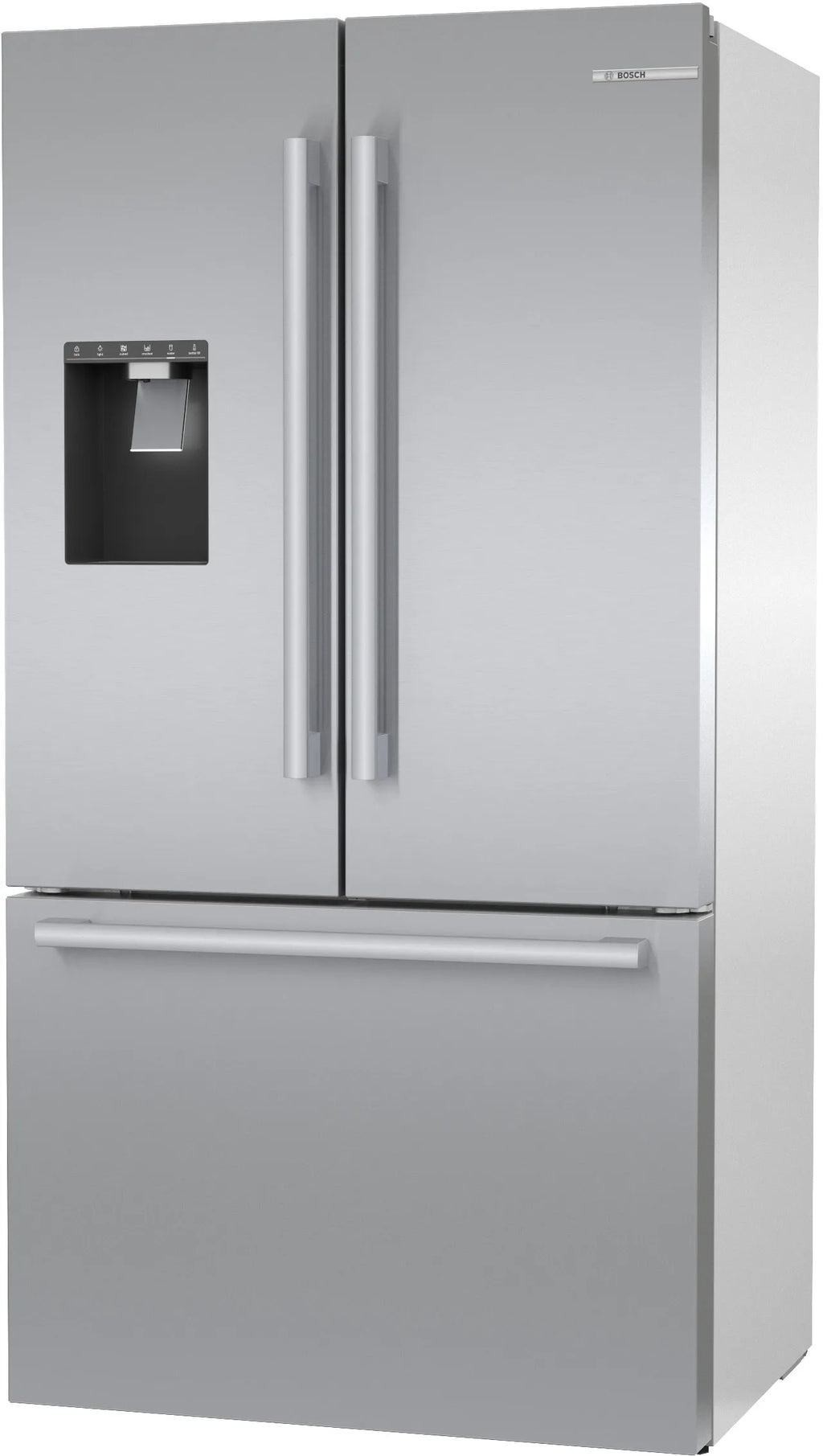 Bosch B36CD50SNS 500 Series French Door Bottom Mount Refrigerator 36'' Stainless steel (with anti-fingerprint). Total No Frost