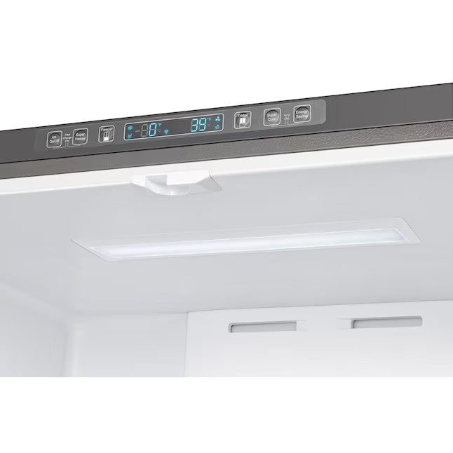 Hisense 26.6-cu ft French Door Refrigerator with Ice Maker (Fingerprint Resistant Stainless Steel) ENERGY STAR