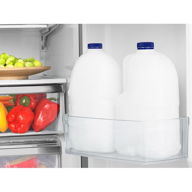 Hisense 26.6-cu ft French Door Refrigerator with Ice Maker (Fingerprint Resistant Stainless Steel) ENERGY STAR