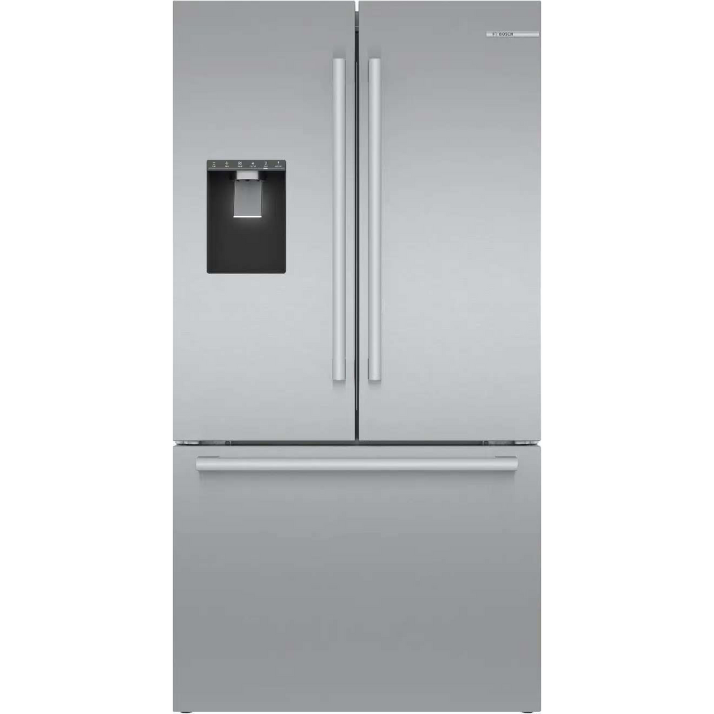 Bosch B36CD50SNS 500 Series French Door Bottom Mount Refrigerator 36'' Stainless steel (with anti-fingerprint). Total No Frost