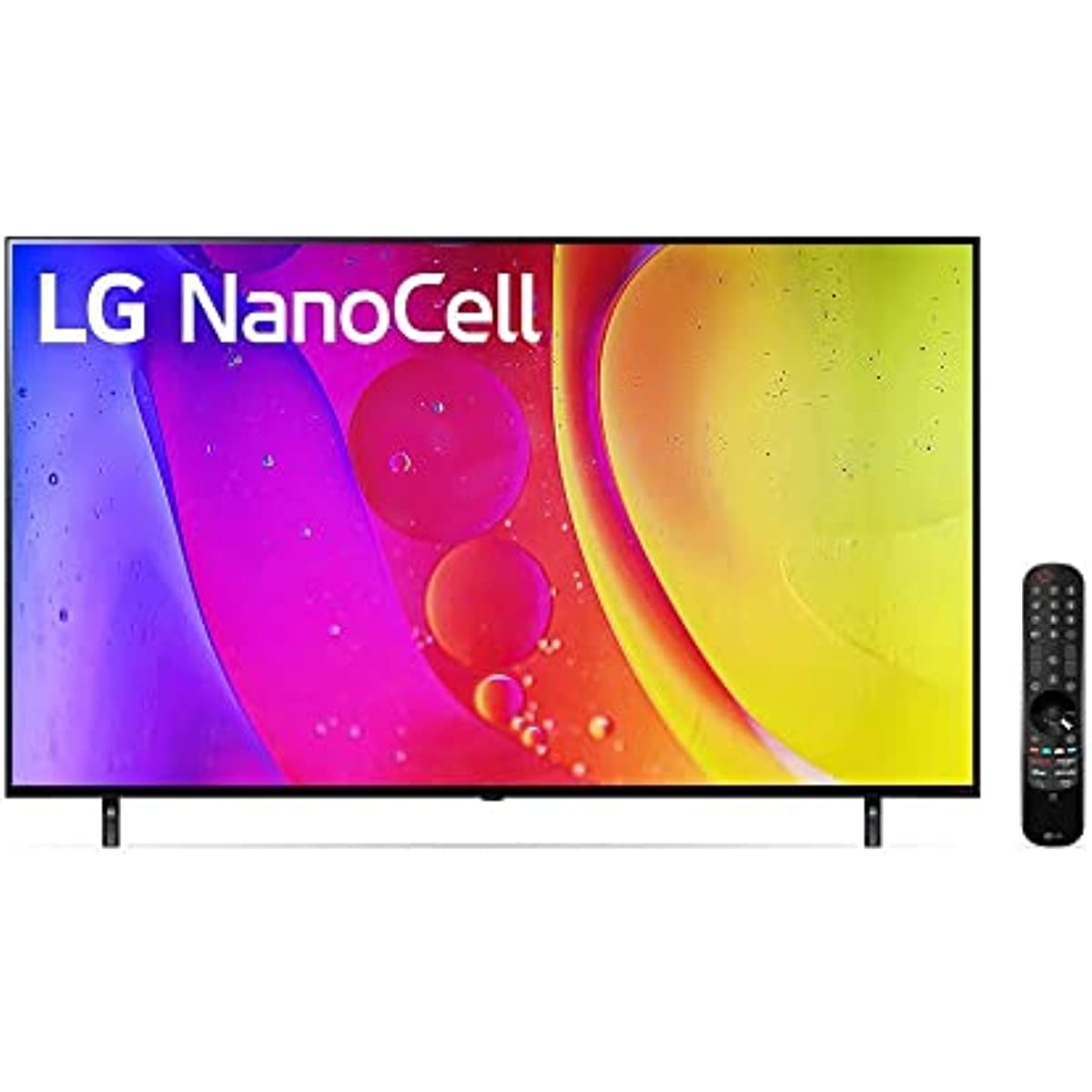 Smart TV LED 65' 4K UHD LG 65NANO80SQA NanoCell - IA LG ThinQ, Alexa