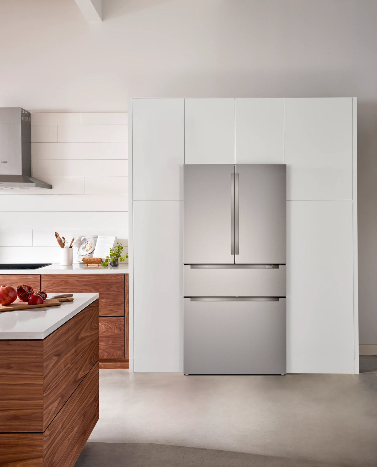 Bosch B36CL80ENS 800 Series French Door Bottom Mount Refrigerator 36'' Stainless steel (with anti-fingerprint)