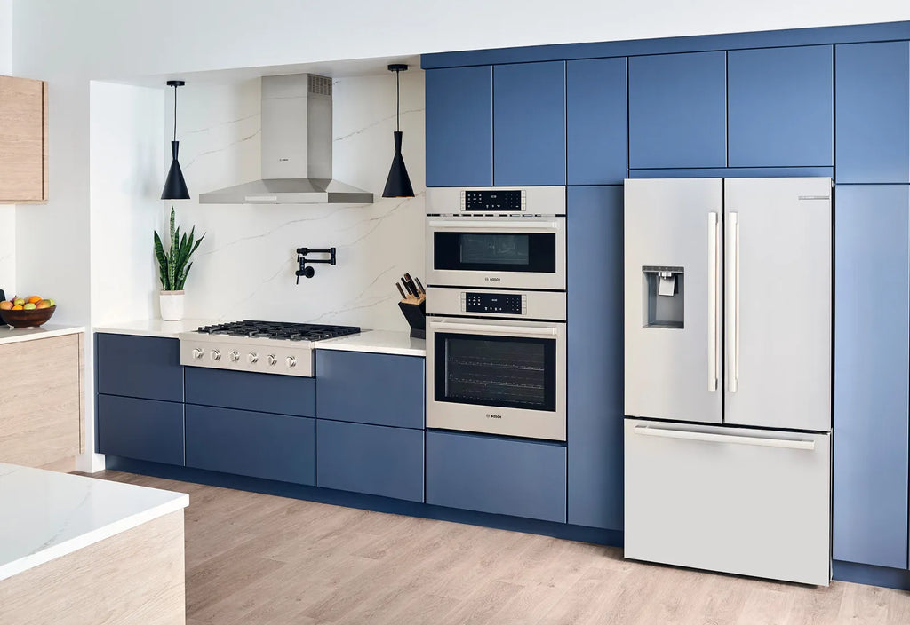 Bosch B36CD50SNS 500 Series French Door Bottom Mount Refrigerator 36'' Stainless steel (with anti-fingerprint). Total No Frost