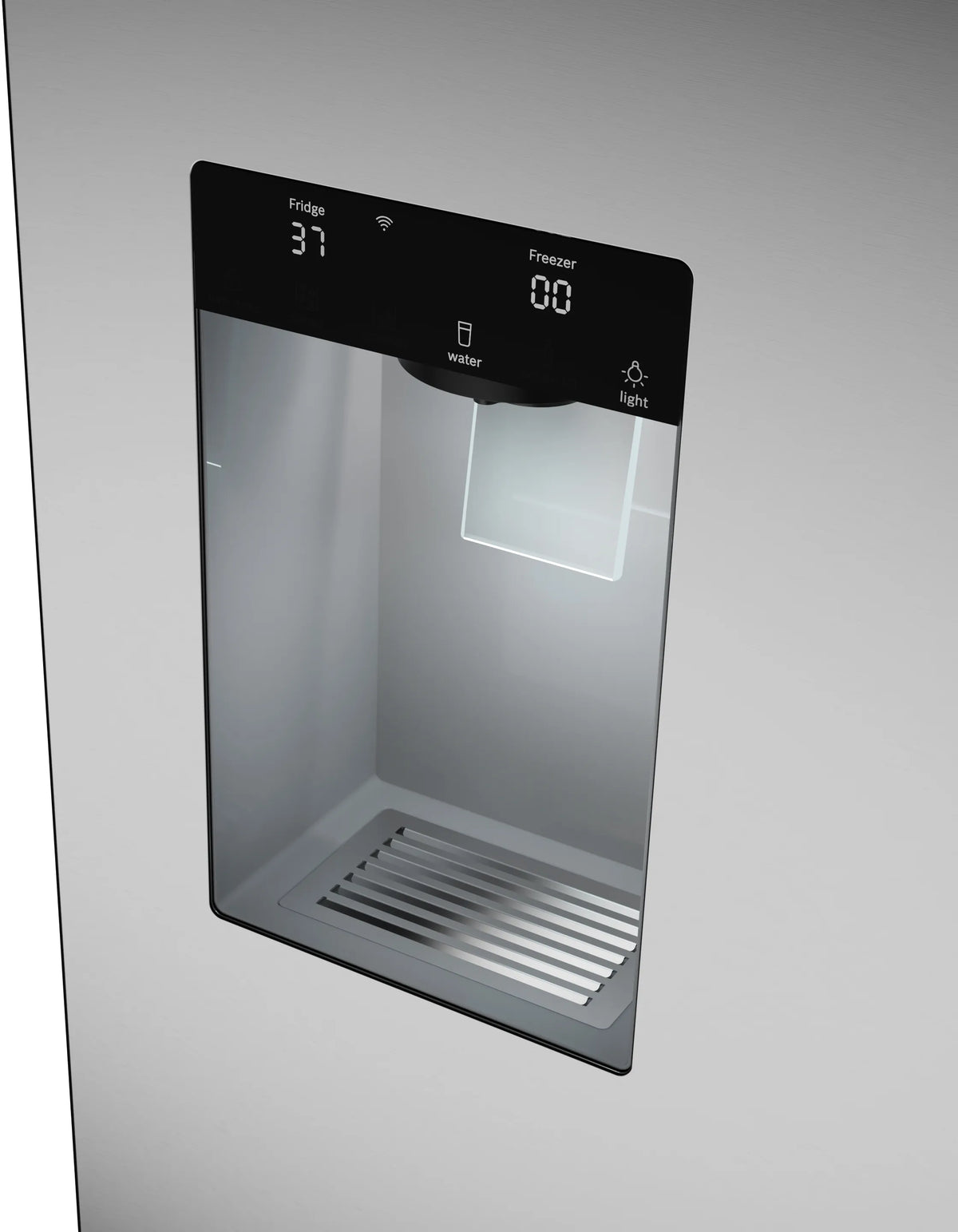 Bosch B36FD10ENS 100 Series French Door Bottom Mount Refrigerator 36'' Stainless steel (with anti-fingerprint). Total No Frost