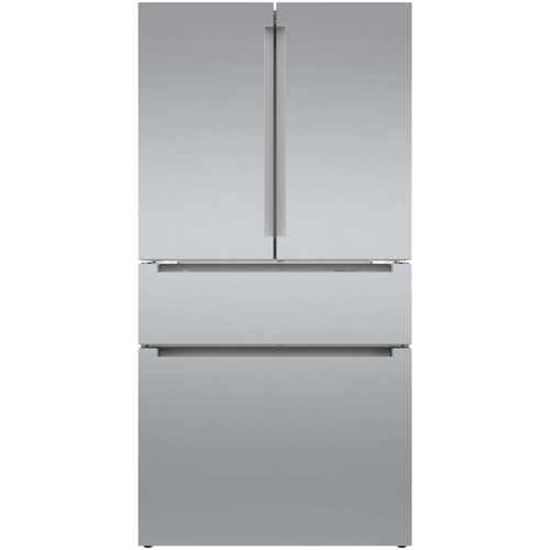 Bosch B36CL80ENS 800 Series French Door Bottom Mount Refrigerator 36'' Stainless steel (with anti-fingerprint)