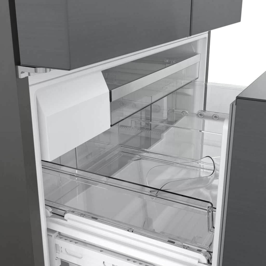 Bosch B36CT80SNB 800 Series French Door Bottom Mount Refrigerator 36'' Black Stainless Steel