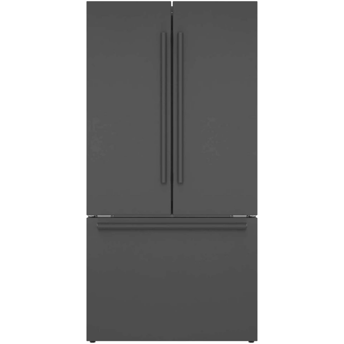 Bosch B36CT80SNB 800 Series French Door Bottom Mount Refrigerator 36'' Black Stainless Steel