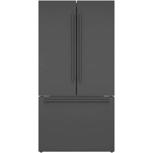 Bosch B36CT80SNB 800 Series French Door Bottom Mount Refrigerator 36'' Black Stainless Steel