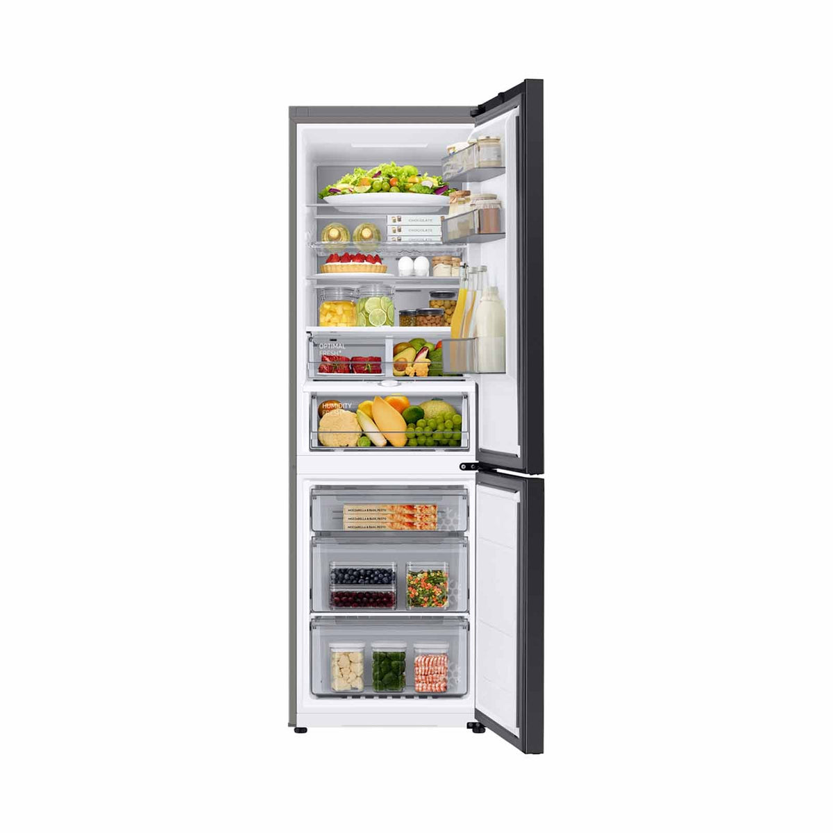 SAMSUNG RB34C7B5CAP/SS BESPOKE BOTTOM MOUNT 2DOOR FRIDGE (344L)