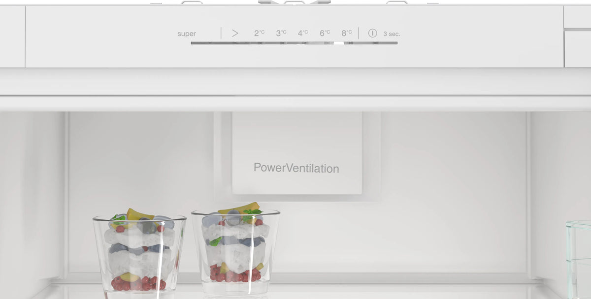 SIEMENS KI81RNSE0G iQ100 Built-in fridge 177.2 x 54.1 cm sliding hinge