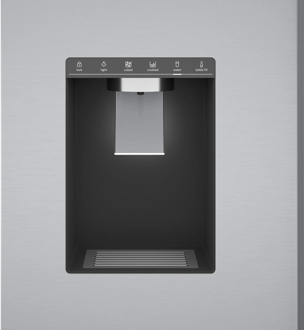 Bosch B36CD50SNS 500 Series French Door Bottom Mount Refrigerator 36'' Stainless steel (with anti-fingerprint). Total No Frost