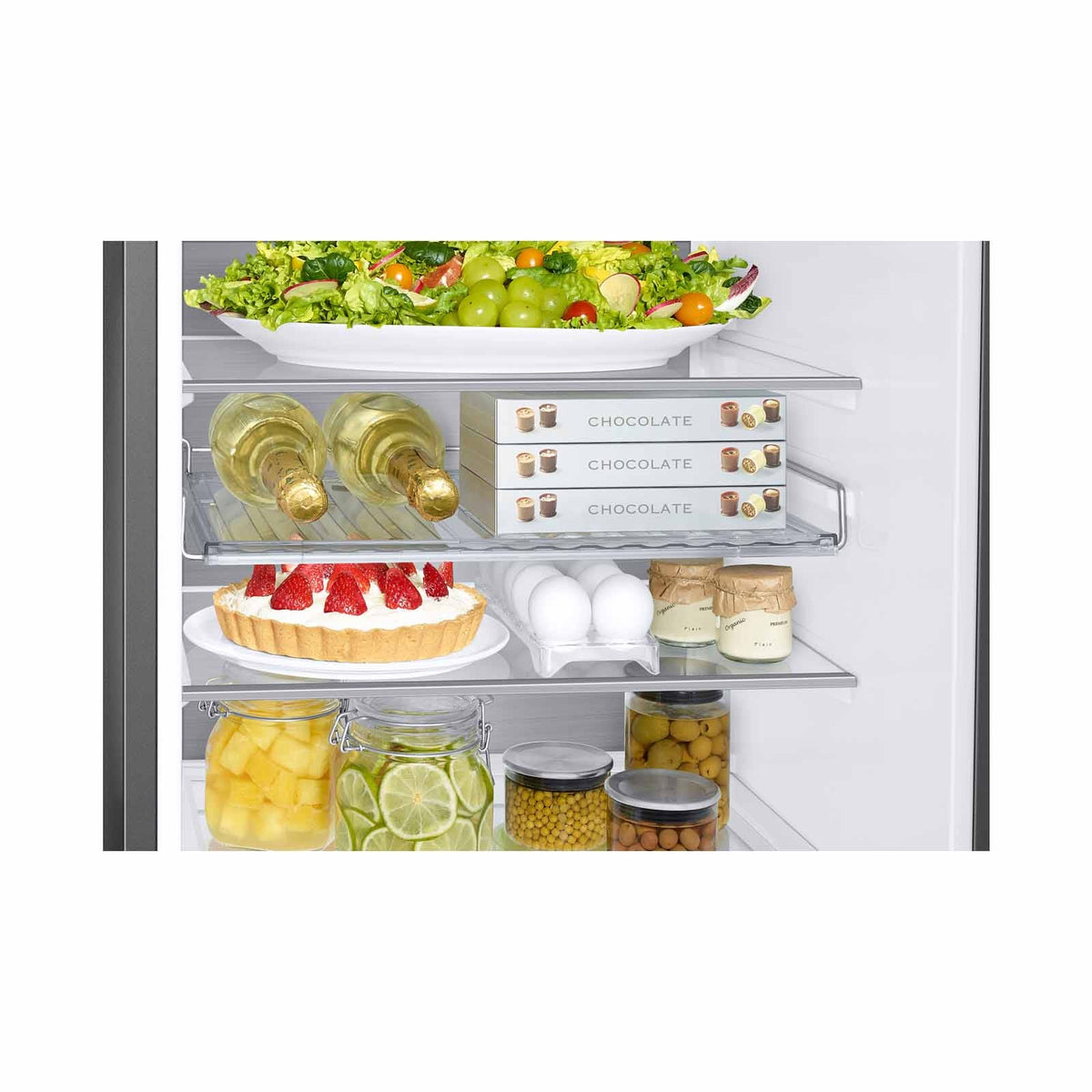 SAMSUNG RB34C7B5CAP/SS BESPOKE BOTTOM MOUNT 2DOOR FRIDGE (344L)