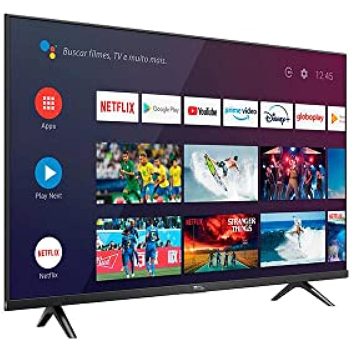 Smart TV LED 43" FULL HD TCL 43S615 - Android TV, HDMI