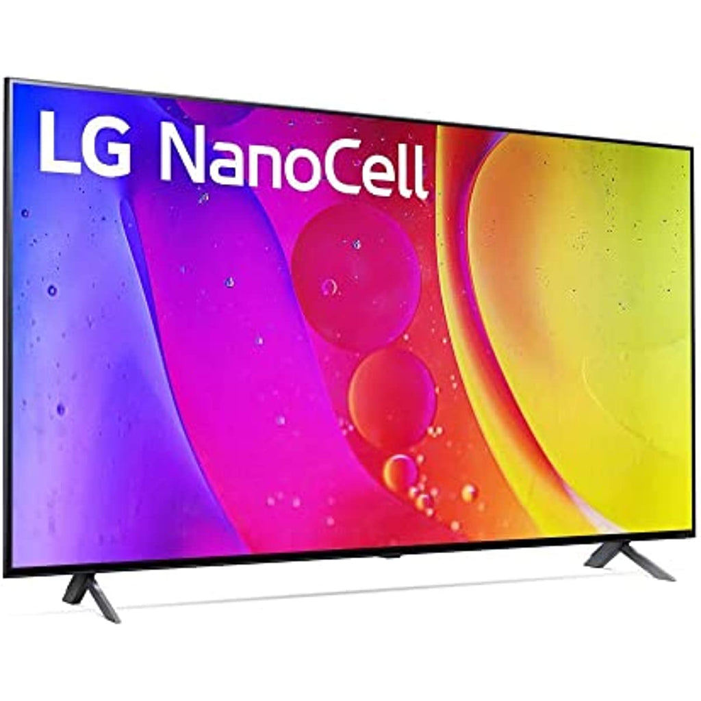 Smart TV LED 55' 4K UHD LG 55NANO80SQA NanoCell - IA LG ThinQ, Alexa