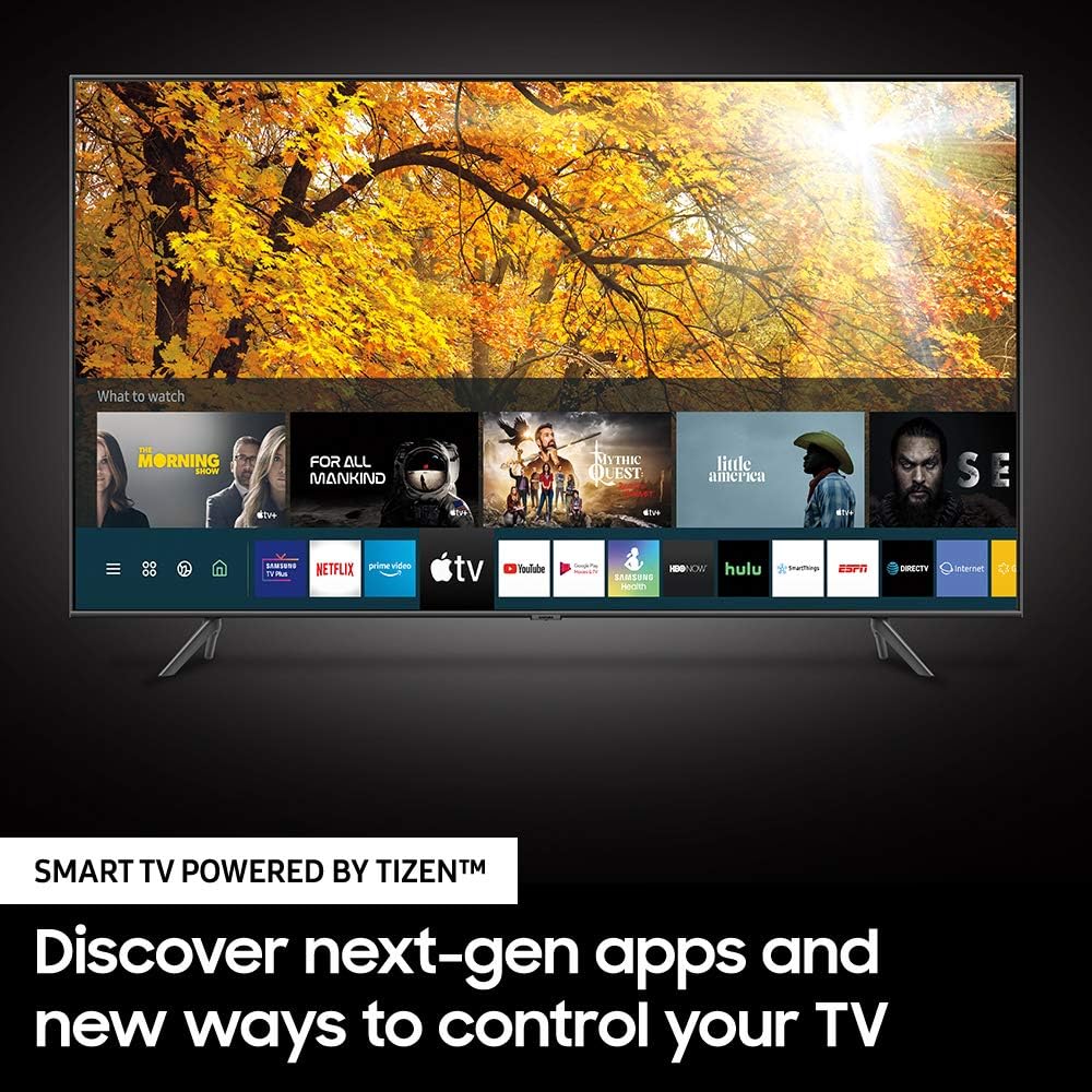 SAMSUNG 55-inch Class Curved UHD TU-8300 Series - 4K UHD HDR Smart TV With Alexa Built-in (UN55TU8300FXZA, 2020 Model), CHARCOAL BLACK