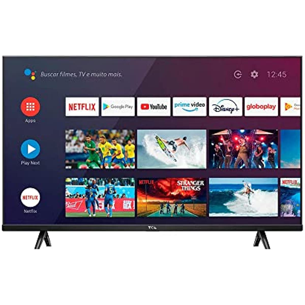 Smart TV LED 43" FULL HD TCL 43S615 - Android TV, HDMI