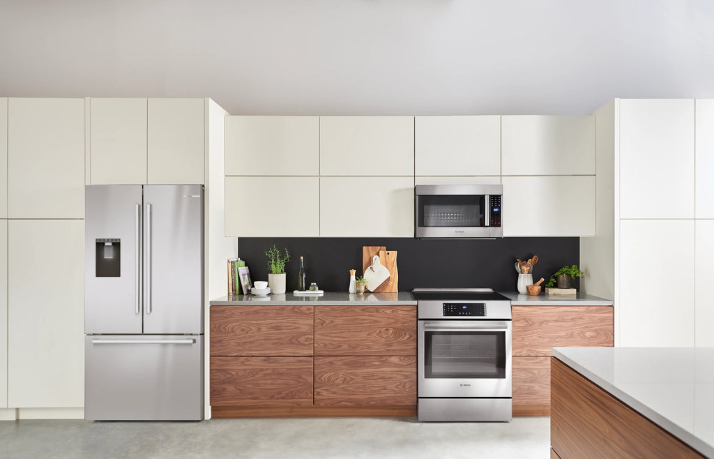Bosch B36CD50SNS 500 Series French Door Bottom Mount Refrigerator 36'' Stainless steel (with anti-fingerprint). Total No Frost