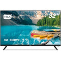 Smart TV LED 32" HD HQ Conversor Digital Externo 3 HDMI 2 USB WI-FI Android 11 Design Slim