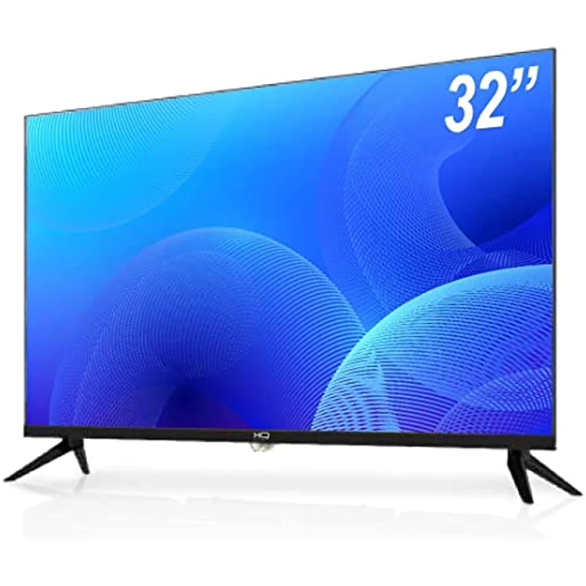 Smart TV LED 32" HD HQ Conversor Digital Externo 3 HDMI 2 USB WI-FI Android 11 Design Slim