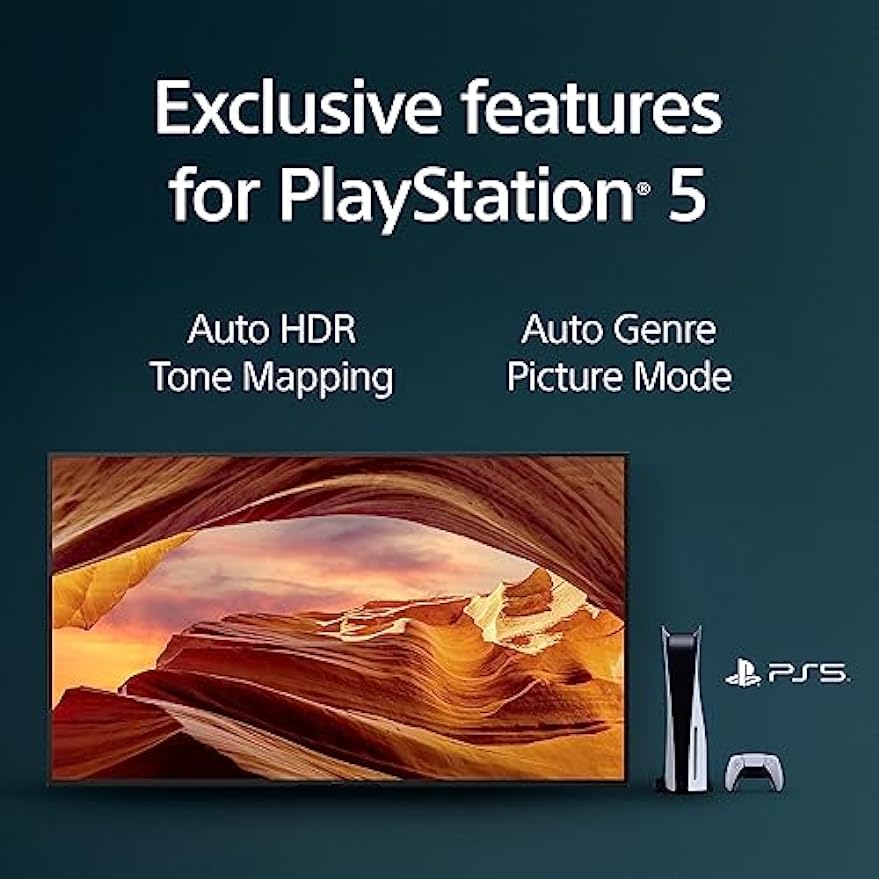 Sony 65 Inch 4K Ultra HD TV X77L Series: LED Smart Google TV KD65X77L- 2023 Model, Black